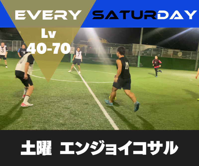 2面開催!!初級者・中級者向け - 土曜エンジョイ個サル